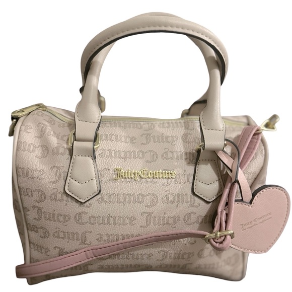 Juicy Couture Cream Satchel Bag - Picture 1 of 16